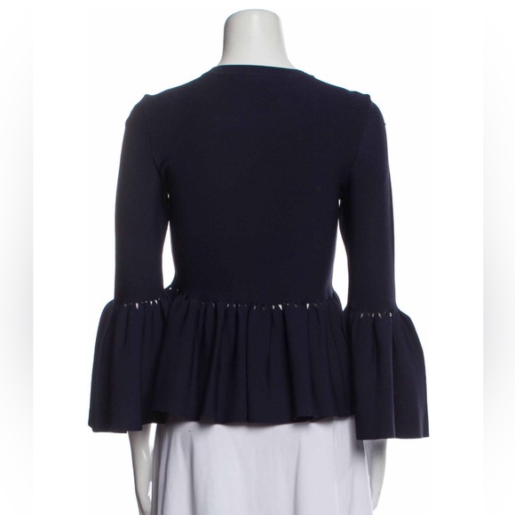 Jonathan Simkhai - Three-Quarter Sleeve Blouse - Picture 3 of 4